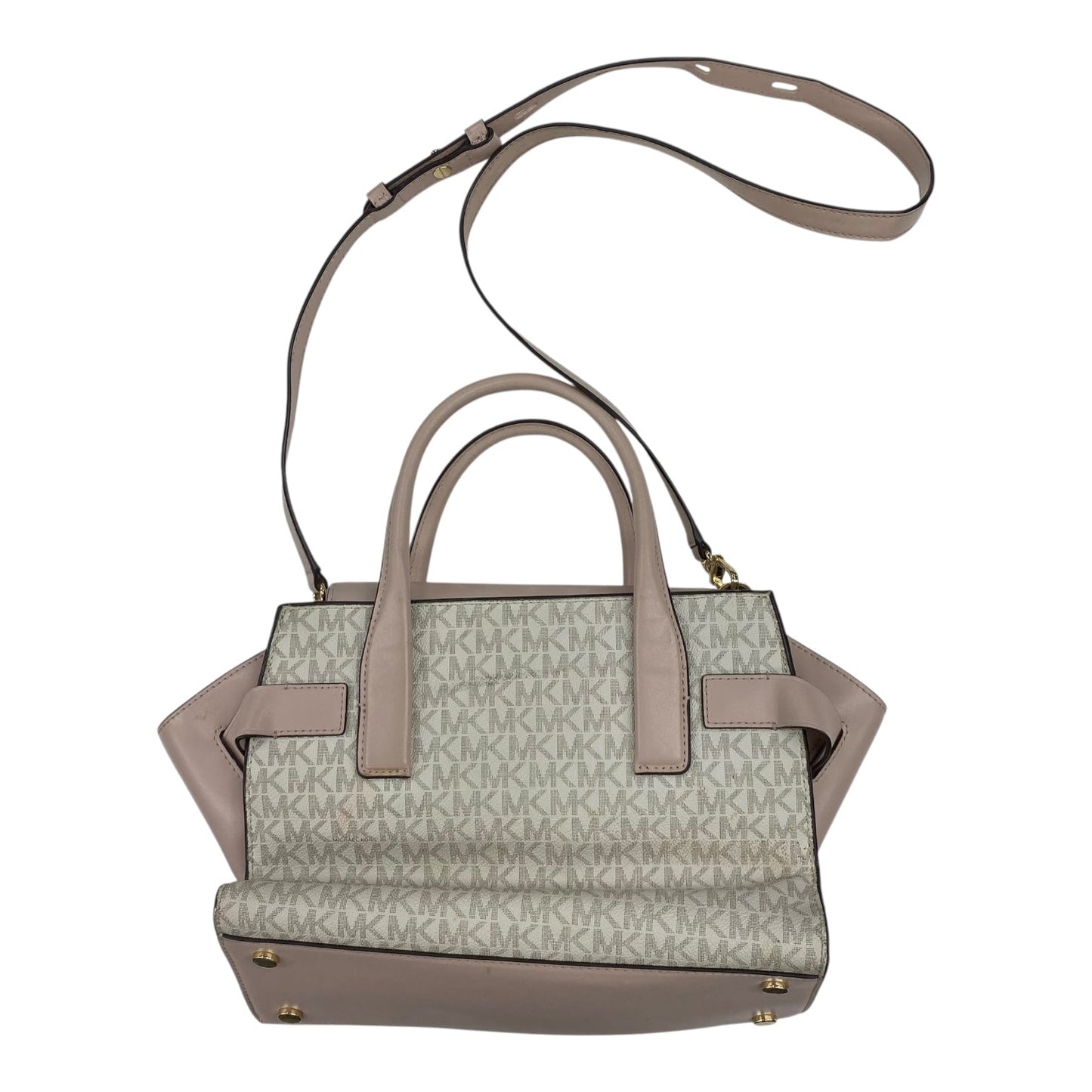 Handbag Designer By Michael Kors In Cream, Size:Medium