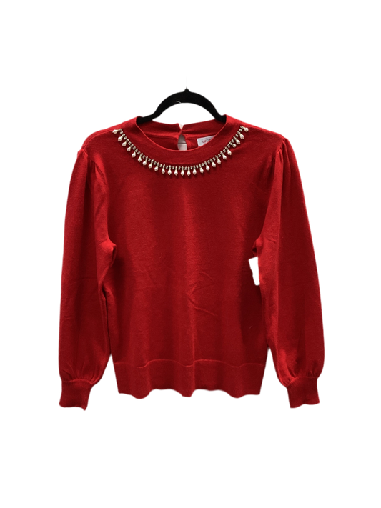 Top Ls By Liz Claiborne In Red, Size:M