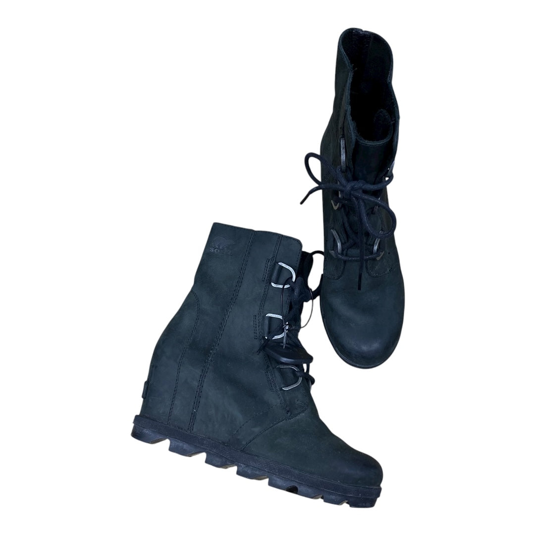 Boots Designer By Sorel In Black, Size:7