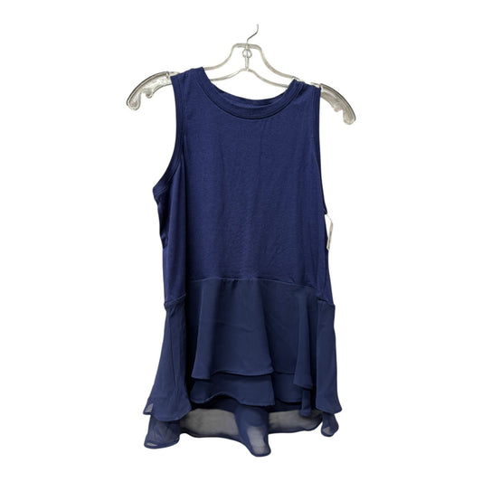 Top Sleeveless By Simply Vera In Blue, Size:S