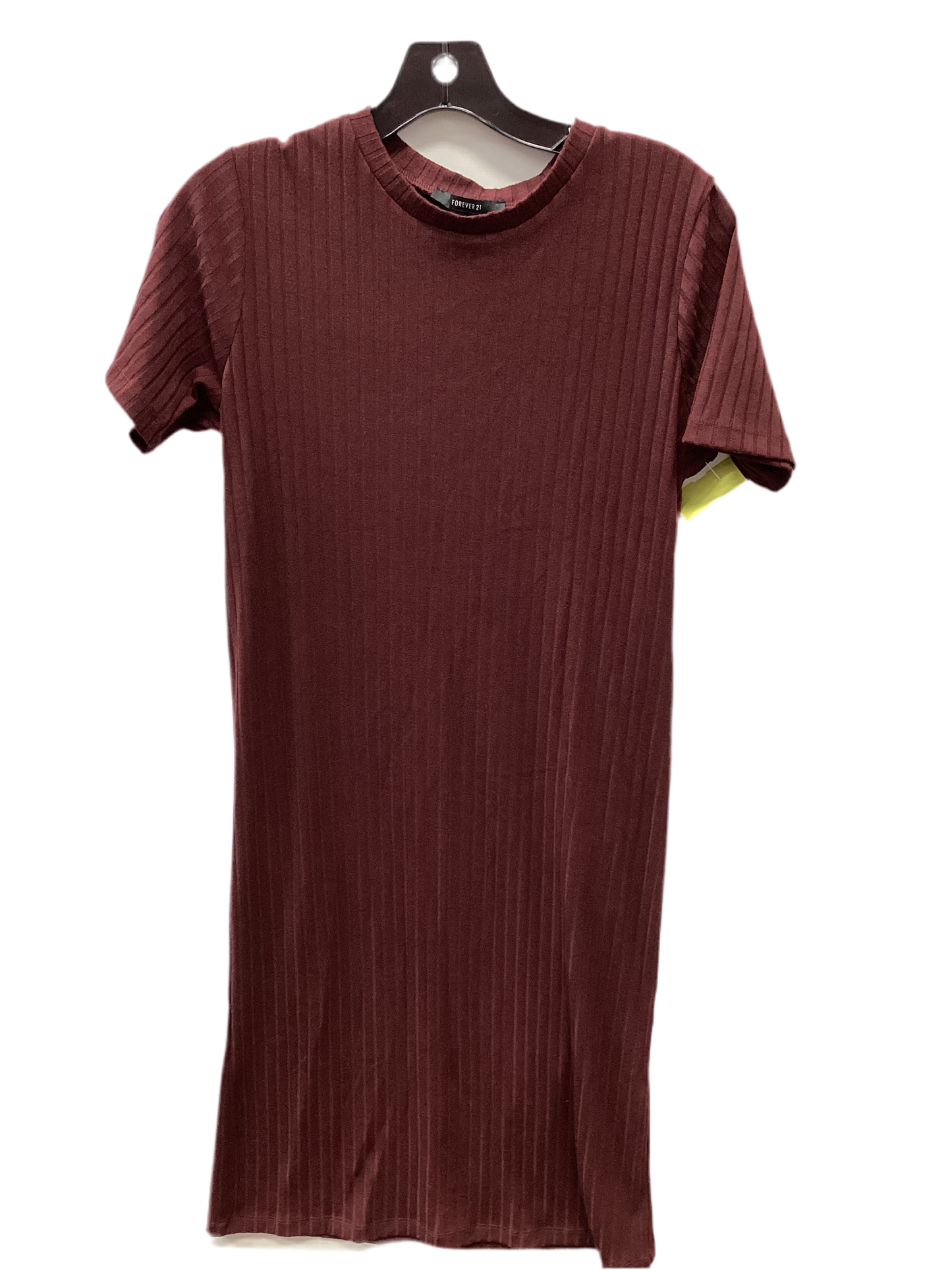 Dress Casual Maxi By Forever 21 In Maroon, Size:M