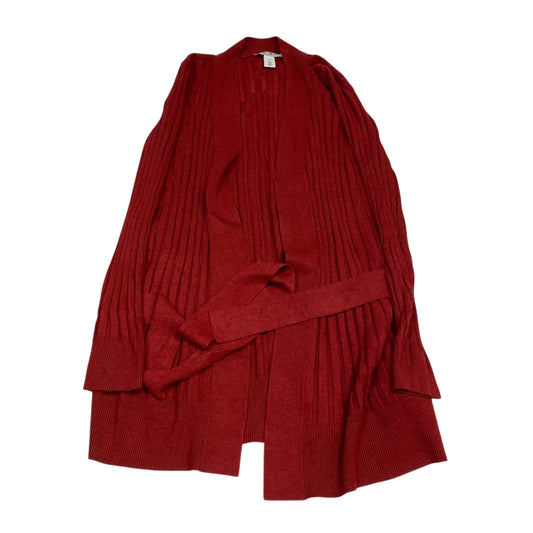 CARDIGAN by WHITE HOUSE BLACK MARKET in RED, Size:M