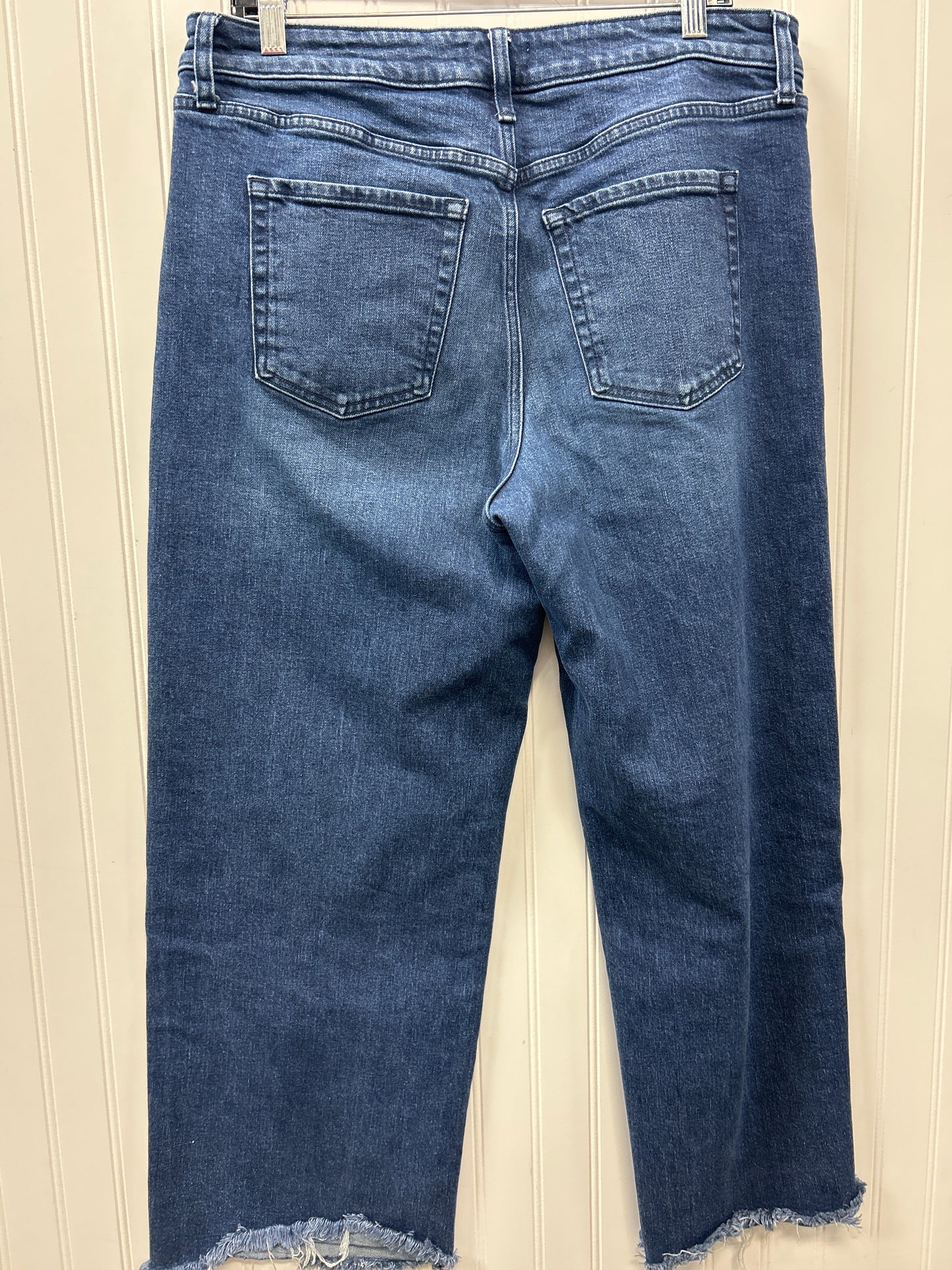 Jeans Wide Leg By Maurices In Blue Denim, Size:14