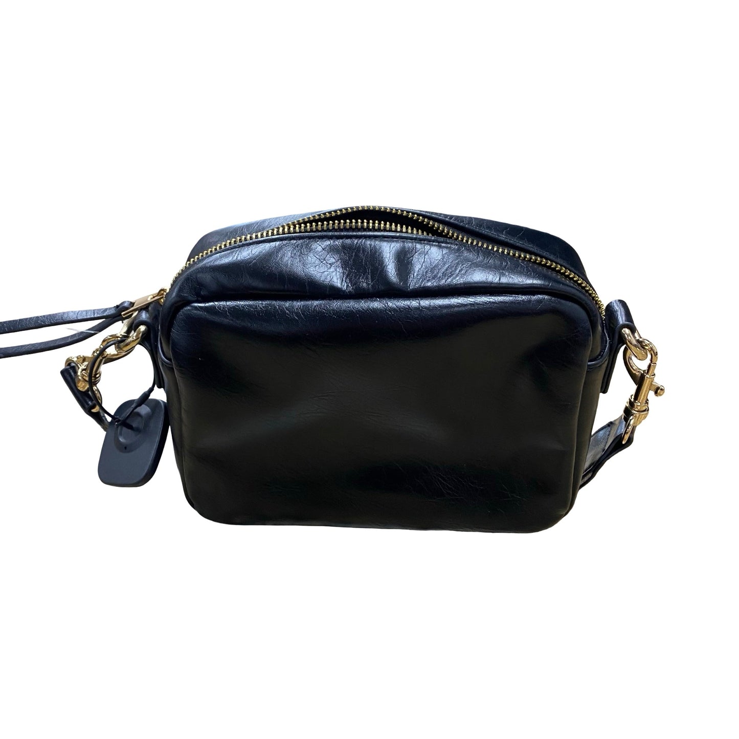 Handbag By Universal Thread In Black & Cream, Size:Small