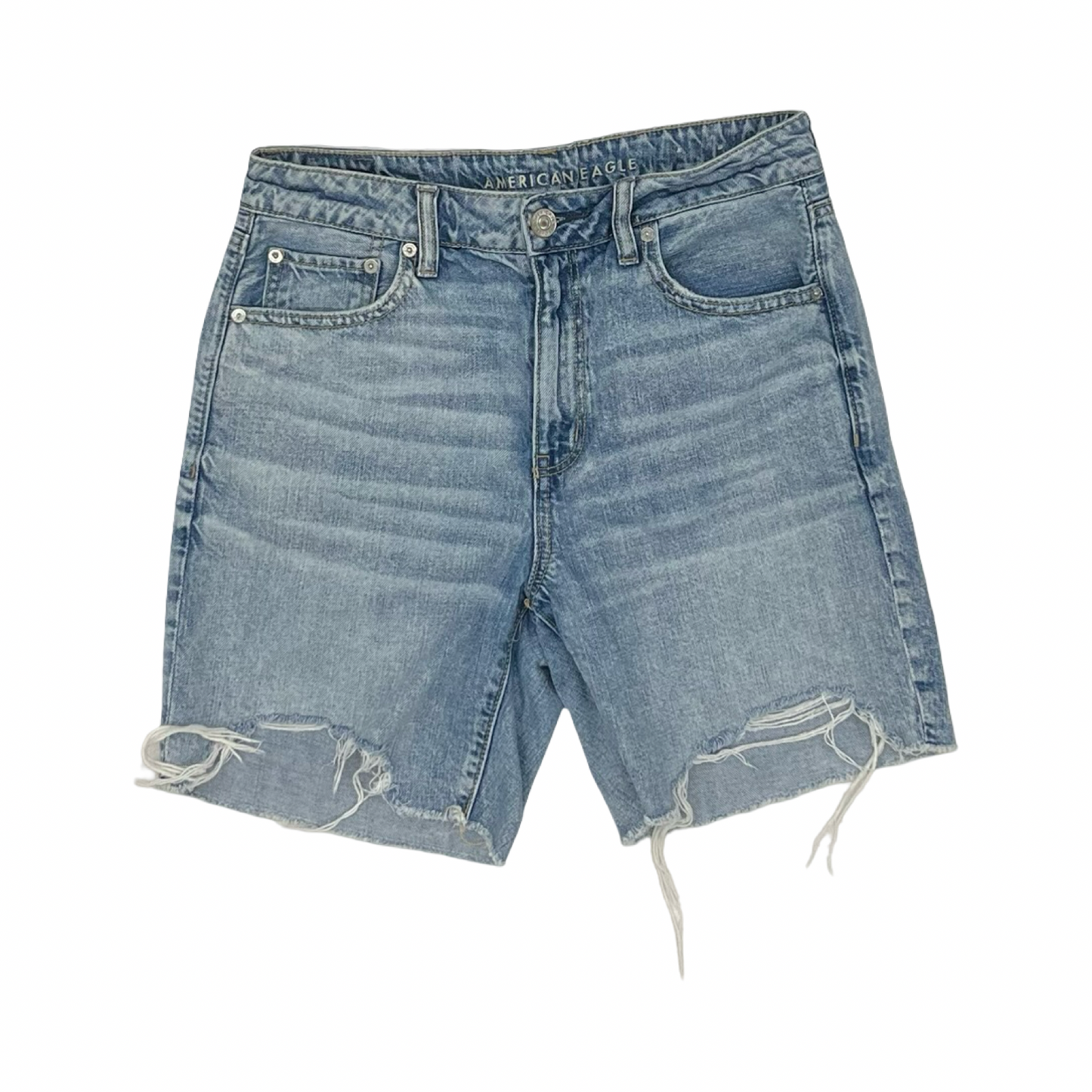 Shorts By American Eagle In Blue Denim, Size:8