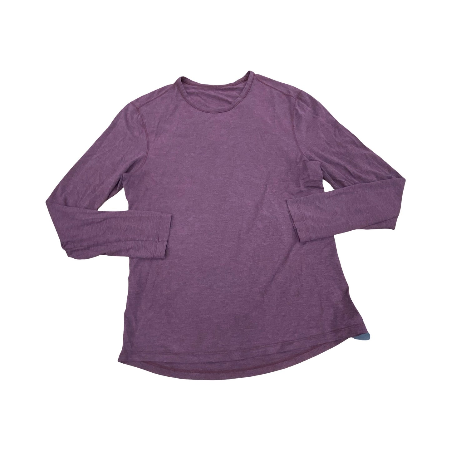 Athletic Top Ls Crewneck By Lululemon In Purple, Size:L