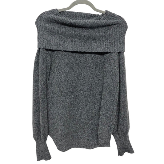 Sweater By Tahari By Arthur Levine In Grey, Size:S