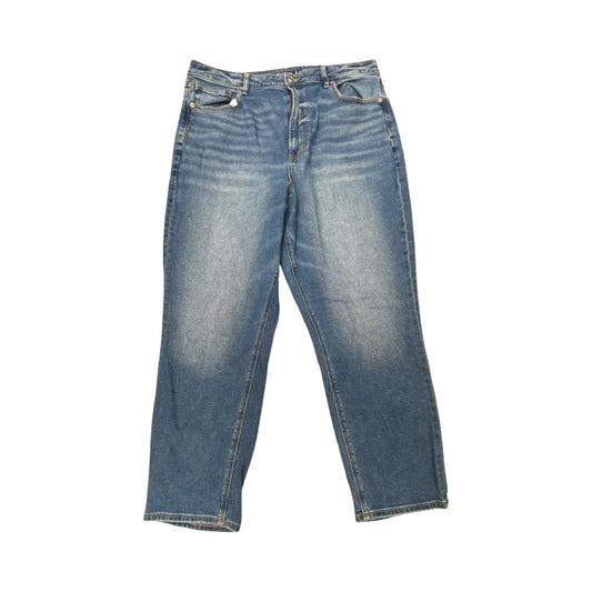 Jeans Skinny By American Eagle In Blue, Size:18