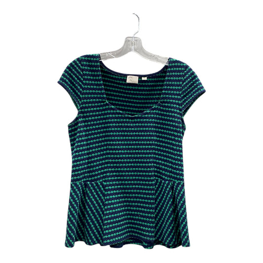 Top Ss By Postmark In Blue & Green, Size:M