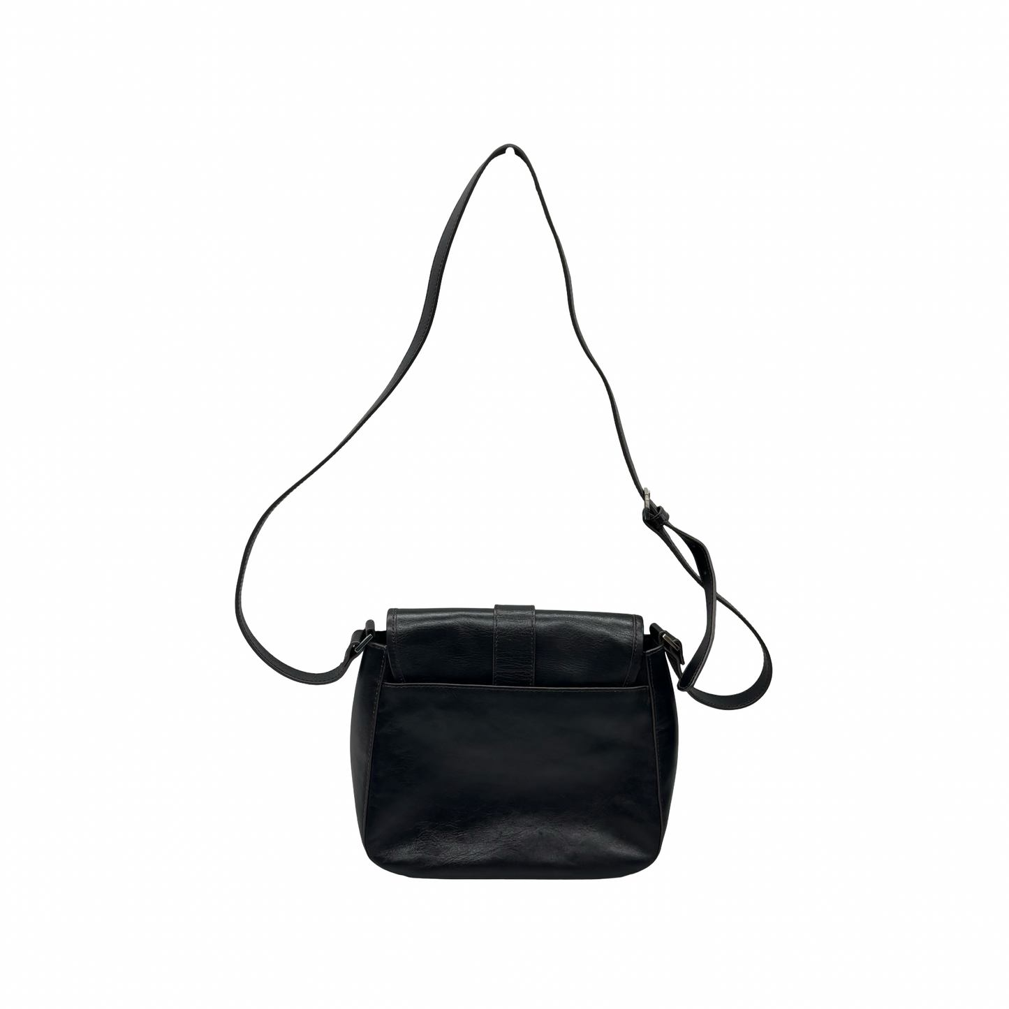 Crossbody Leather By Etienne Aigner In Black, Size:Small