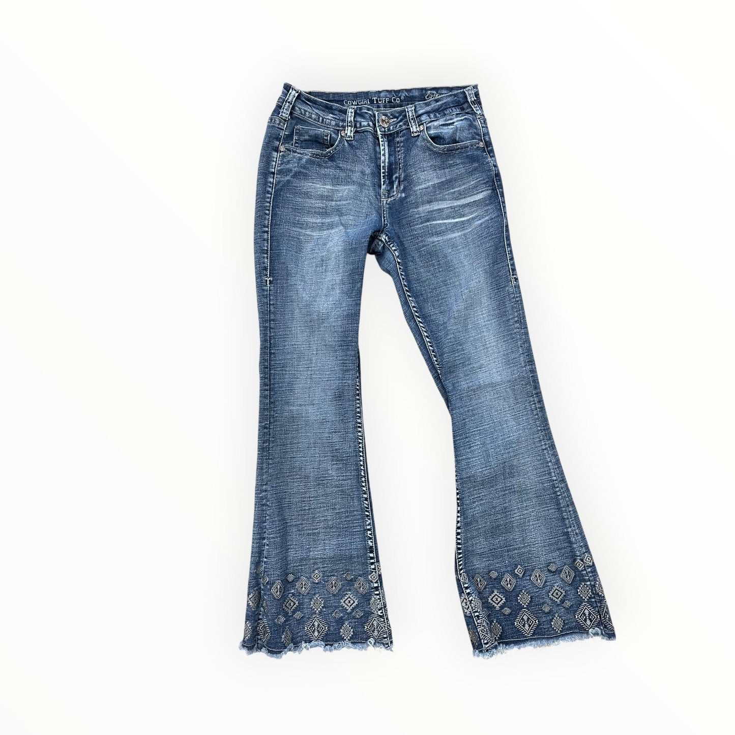 Jeans Boot Cut By Clothes Mentor In Blue Denim, Size:10