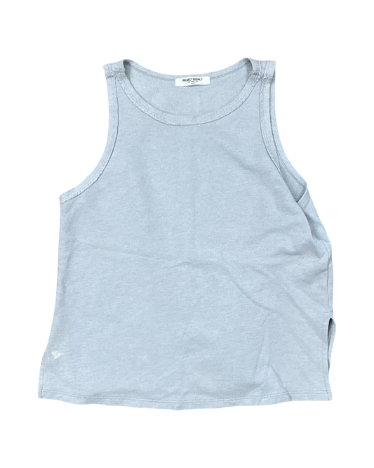 Top Sleeveless By Project Social Tee In Blue, Size:S