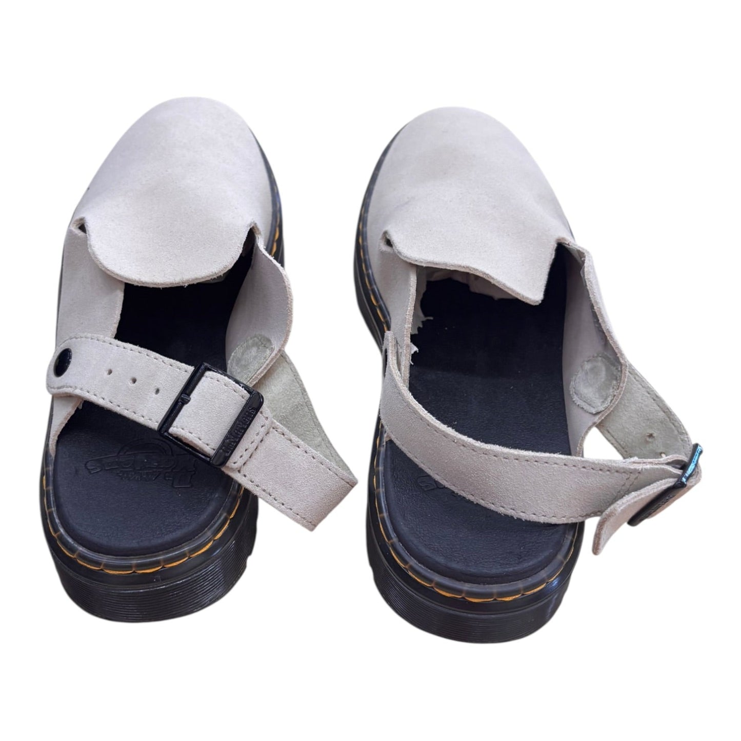 Shoes Flats By Dr Martens In Beige, Size:8