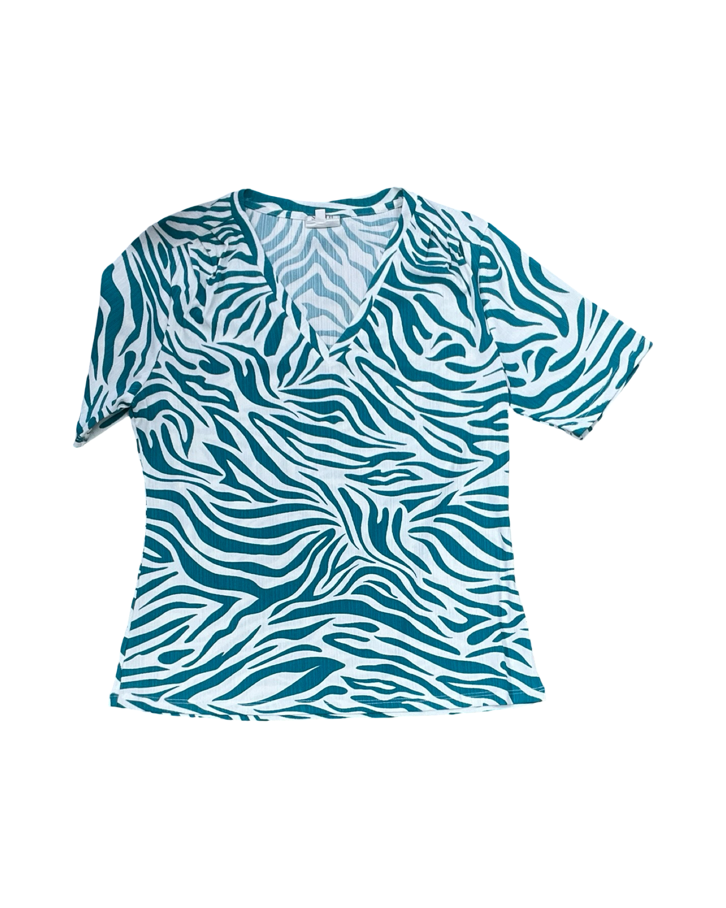 Top Ss By Jaclyn Smith In Teal, Size:S