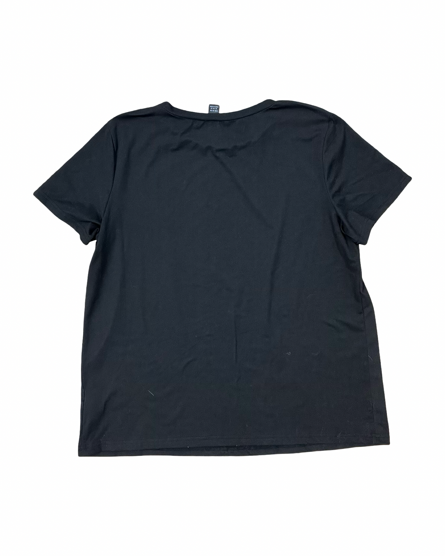 Top Ss Basic By Shein In Black, Size:Xl