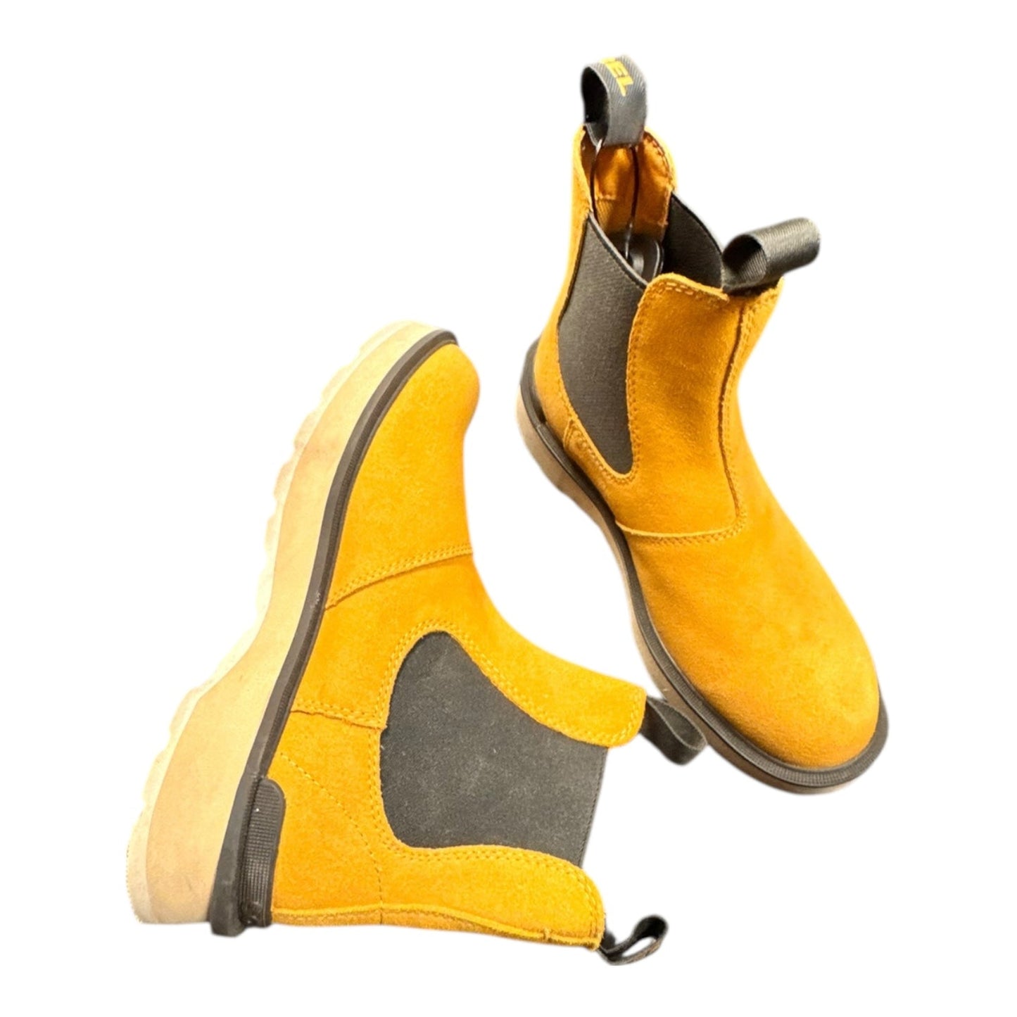 Boots Ankle Flats By Sorel In Tan, Size:8