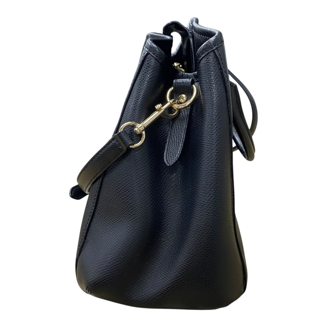 Handbag Designer By Coach In Black, Size:Medium