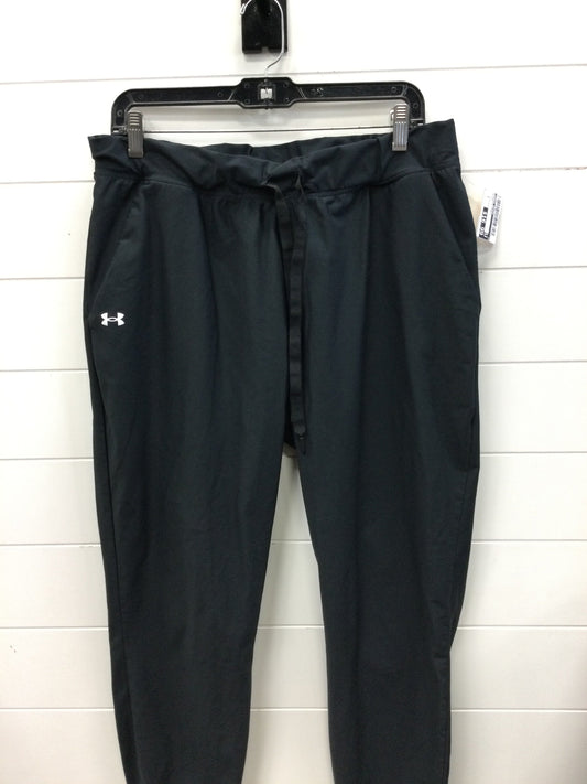 Athletic Pants By Under Armour In Black, Size:L