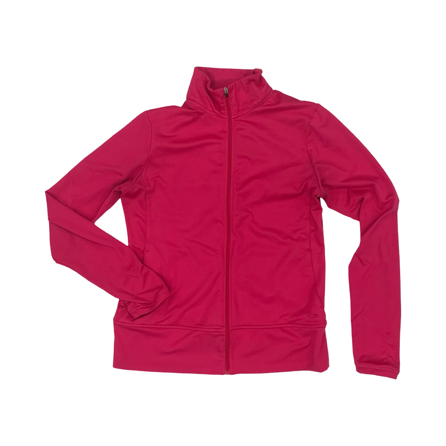 Athletic Jacket By Champion In Pink, Size:M