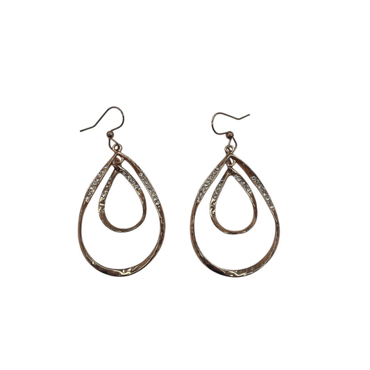 Earrings Dangle/Drop By Clothes Mentor In Rose Gold