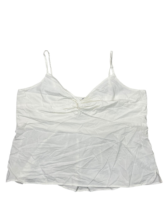 Tank Top By Old Navy In White, Size:3X