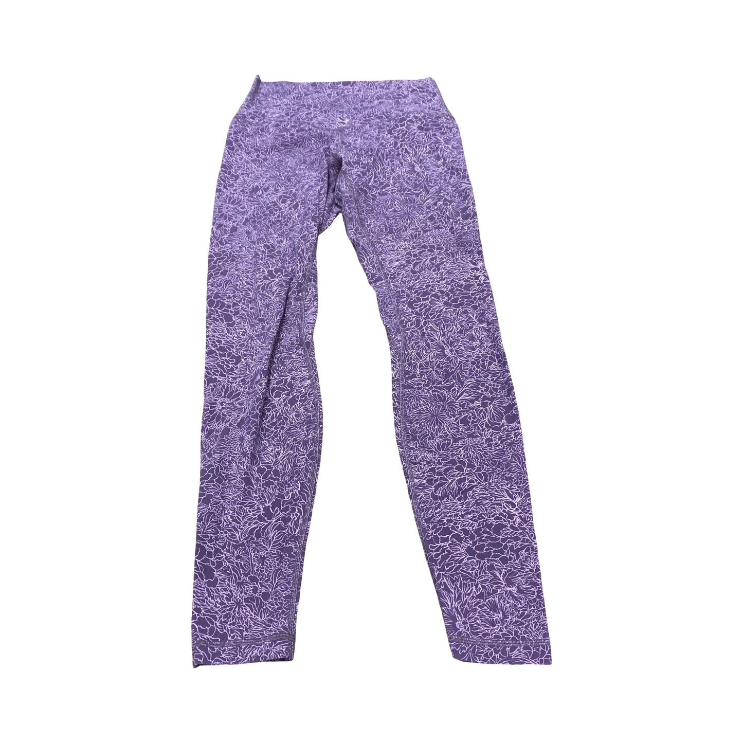 Athletic Leggings By Lululemon In Floral Print, Size:6