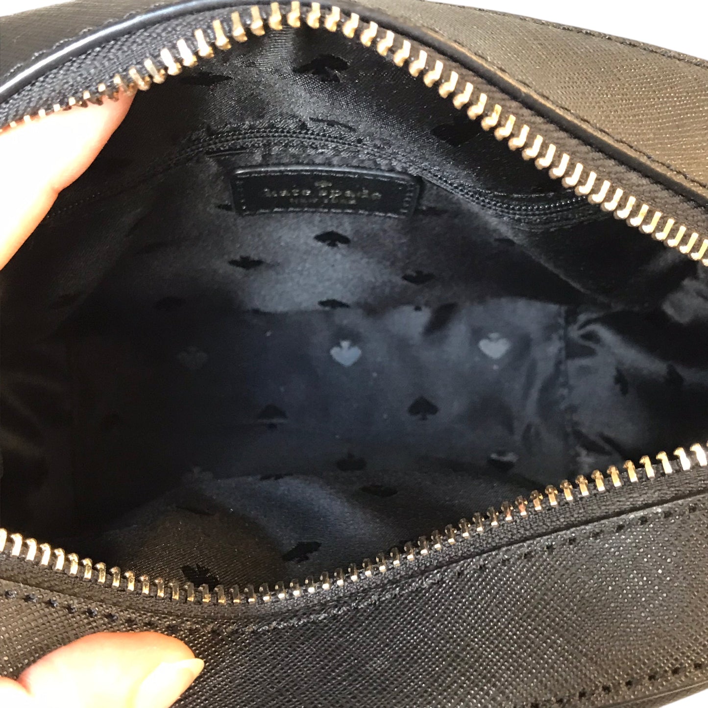 Crossbody Designer By Kate Spade In Black, Size:Small