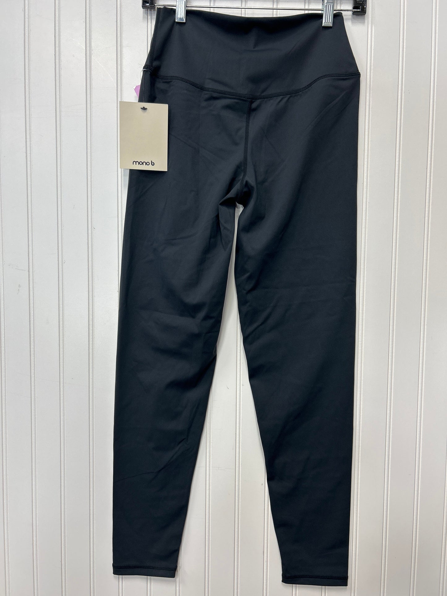 Athletic Leggings By Mono B In Black, Size:L