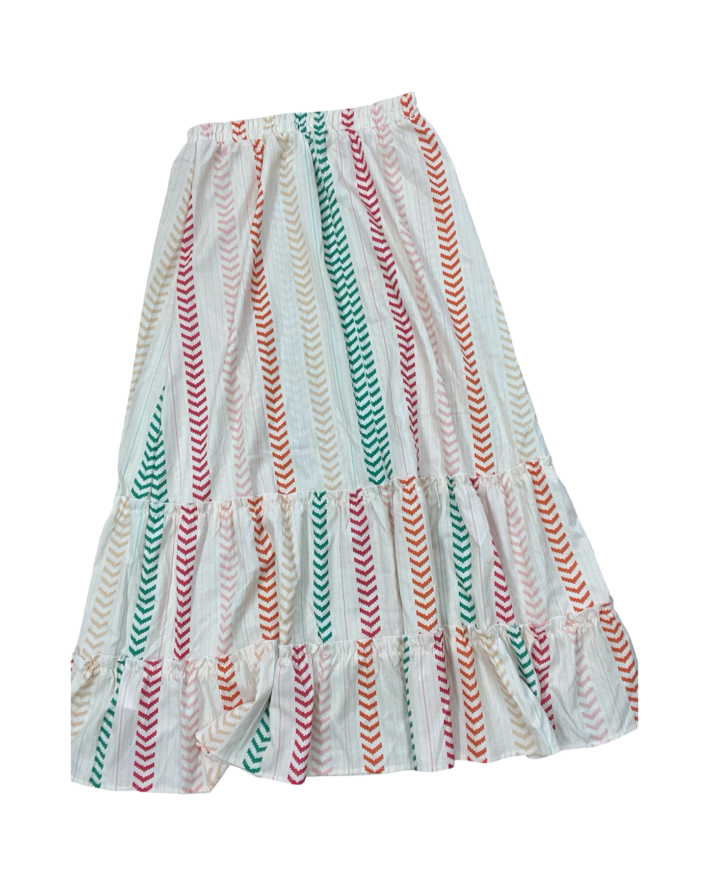 Skirt Maxi By Clothes Mentor In Cream, Size:L