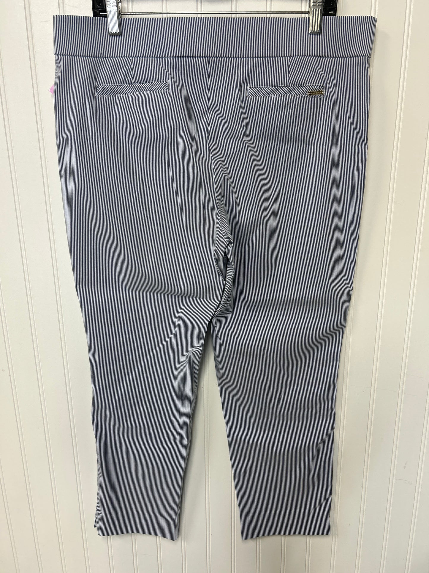 Capris By Anne Klein In Striped Pattern, Size:L