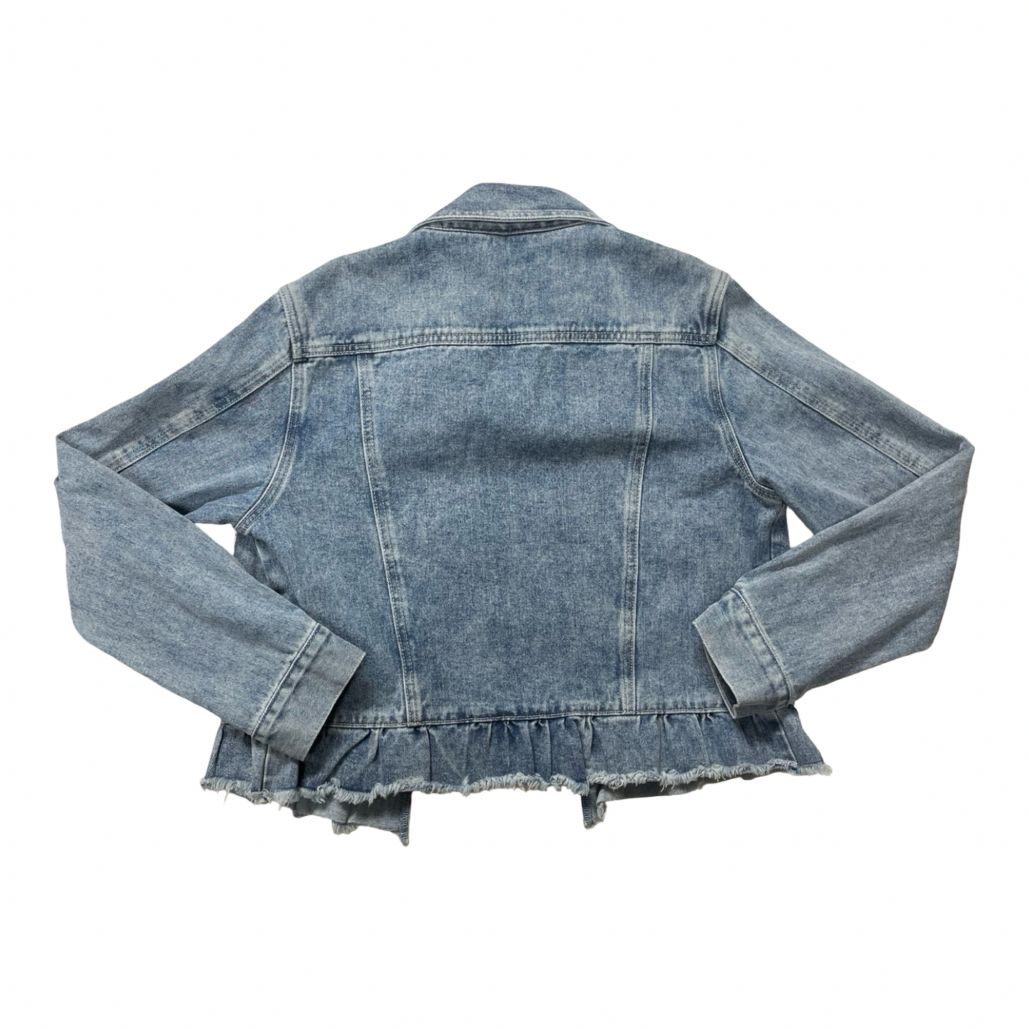 Jacket Denim By Listicle In Blue Denim, Size:L