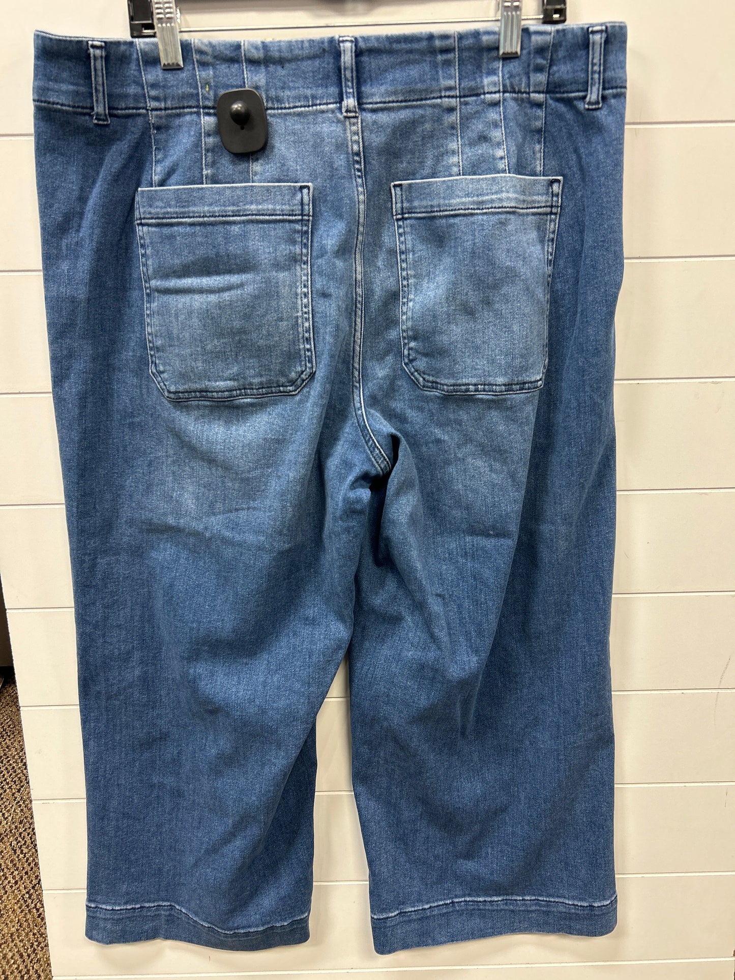 Jeans Wide Leg By Maeve In Blue Denim, Size:18