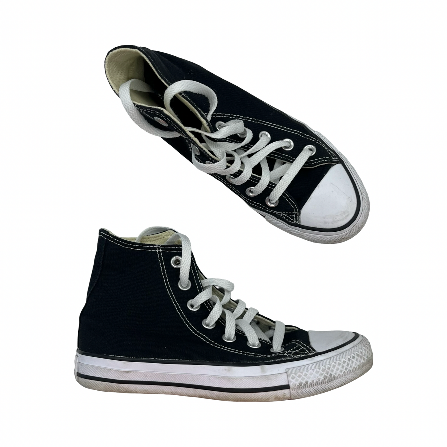 Shoes Sneakers By Converse In Black, Size:5.5