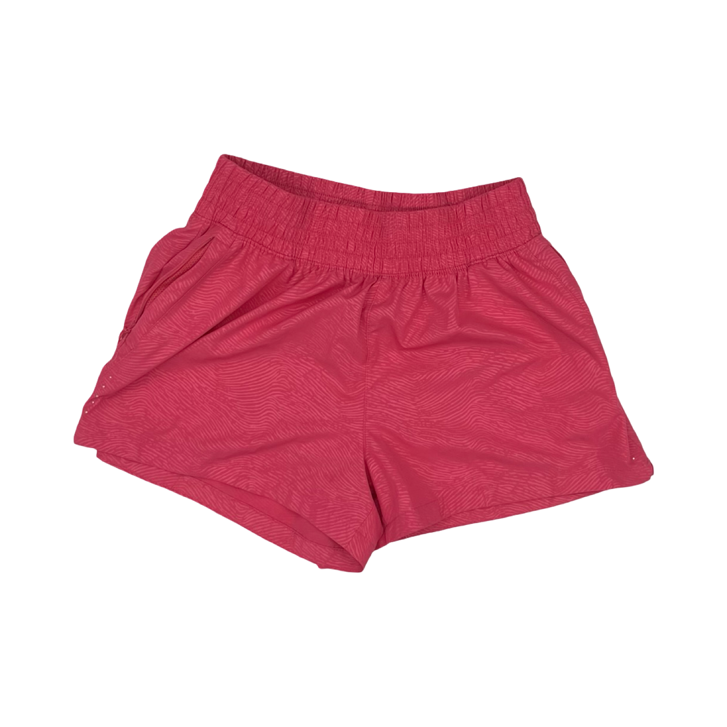 Athletic Shorts By Layer 8 In Pink, Size:M