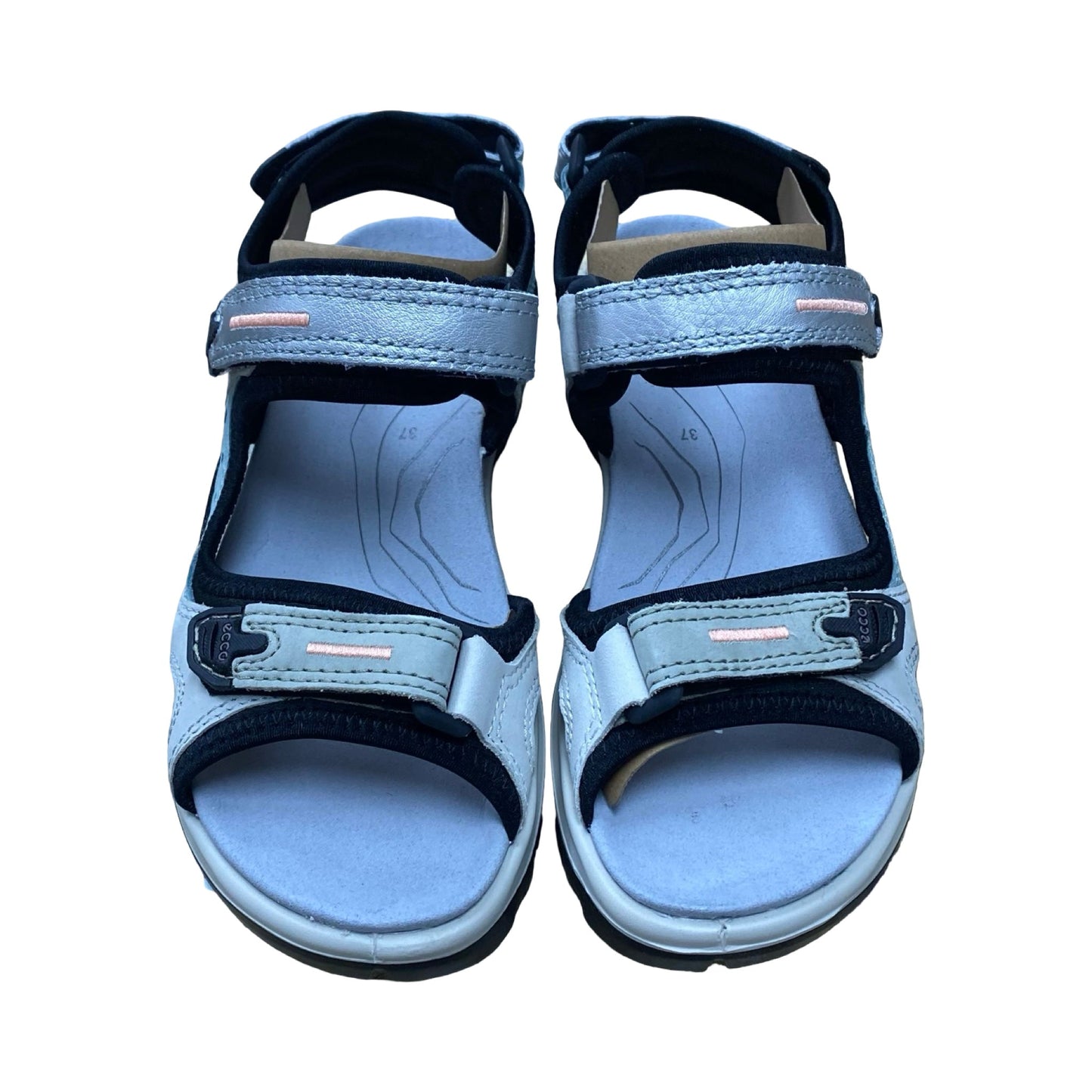 Sandals Flats By Ecco In Multi, Size:6.5