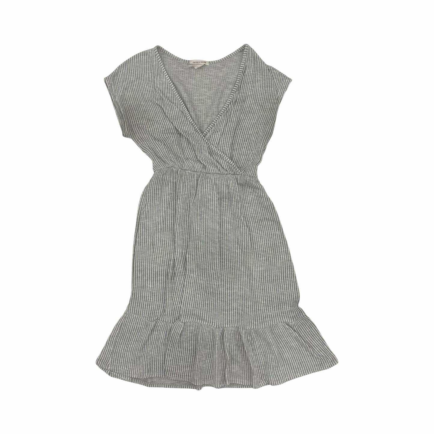 Dress Casual Short By Caution To The Wind In Grey, Size:M