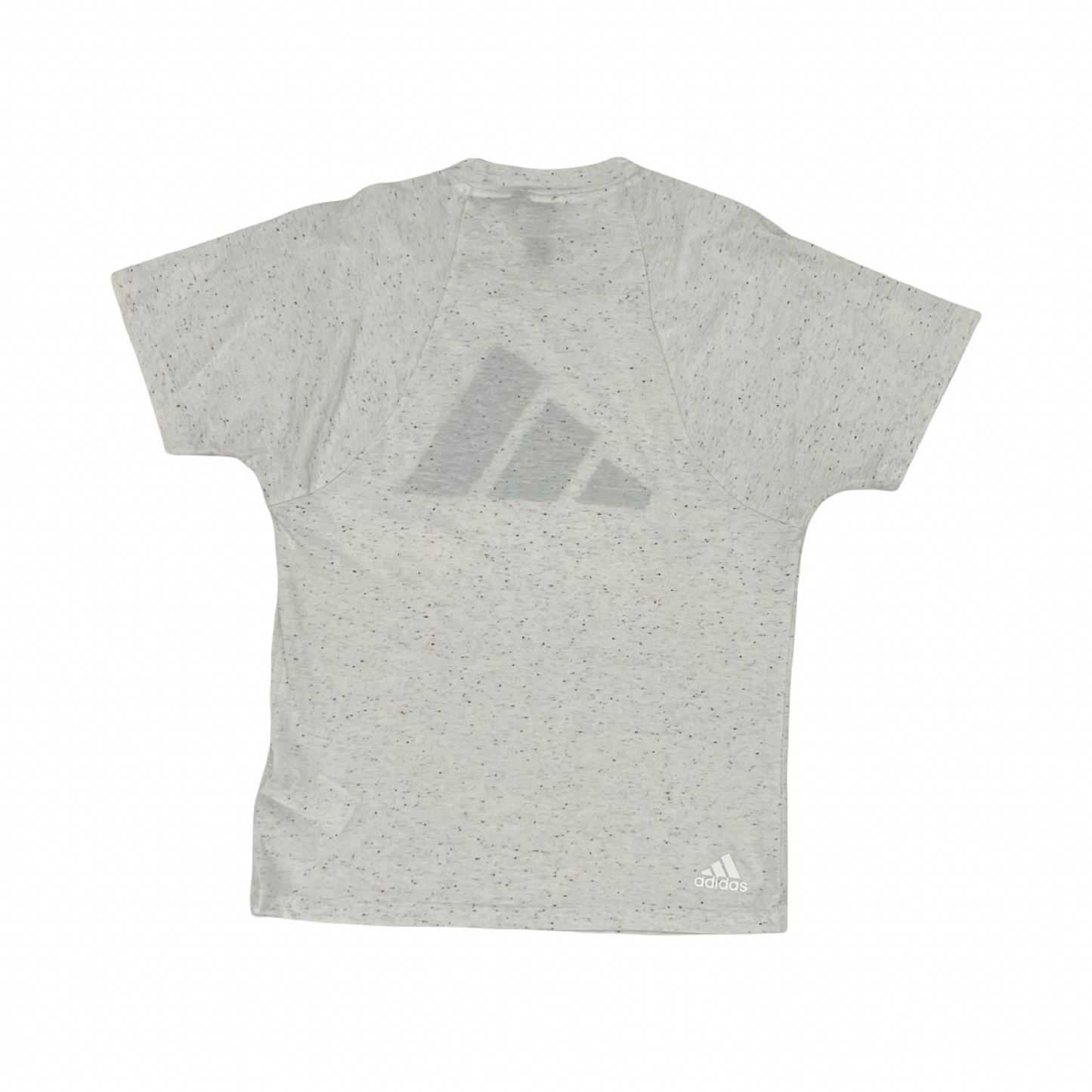 Athletic Top Ss By Adidas In Grey, Size:S
