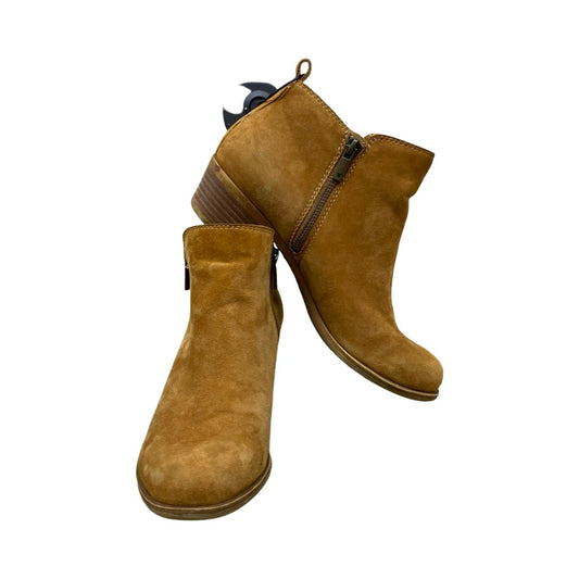 Shoes Heels Wedge By Lucky Brand In Brown, Size:9