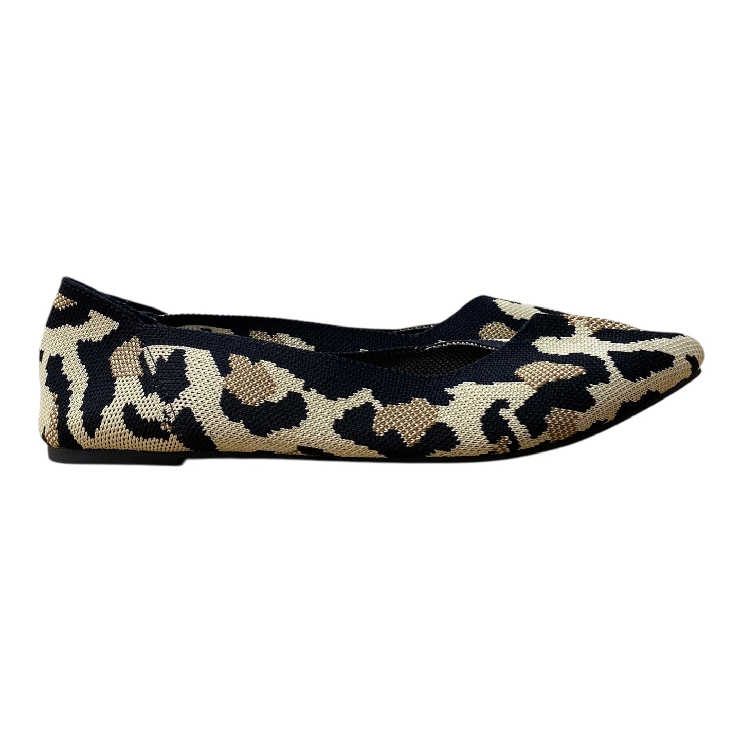 Shoes Flats By Mia In Animal Print, Size:10