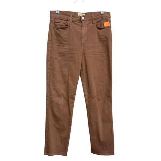 Pants Chinos & Khakis By L Agence In Brown, Size:8