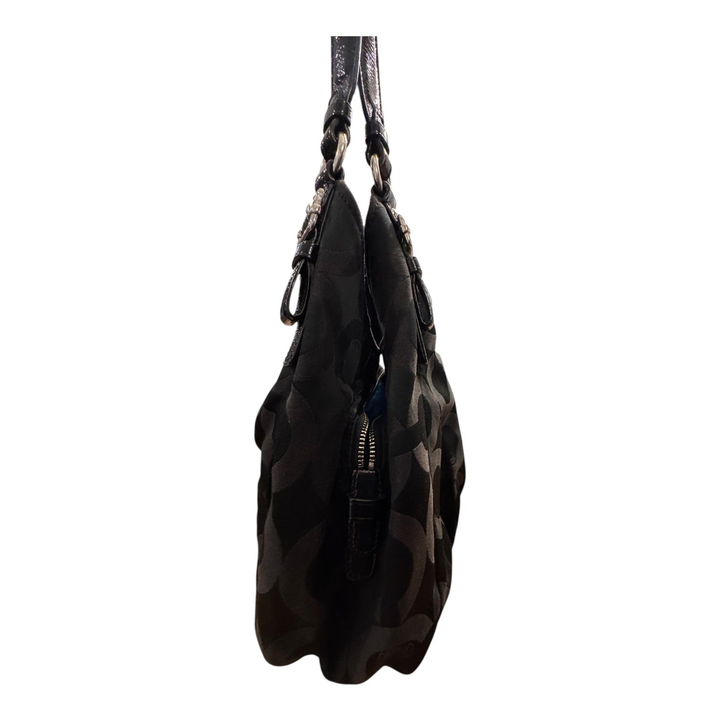 Handbag Designer By Coach In Black, Size:Medium