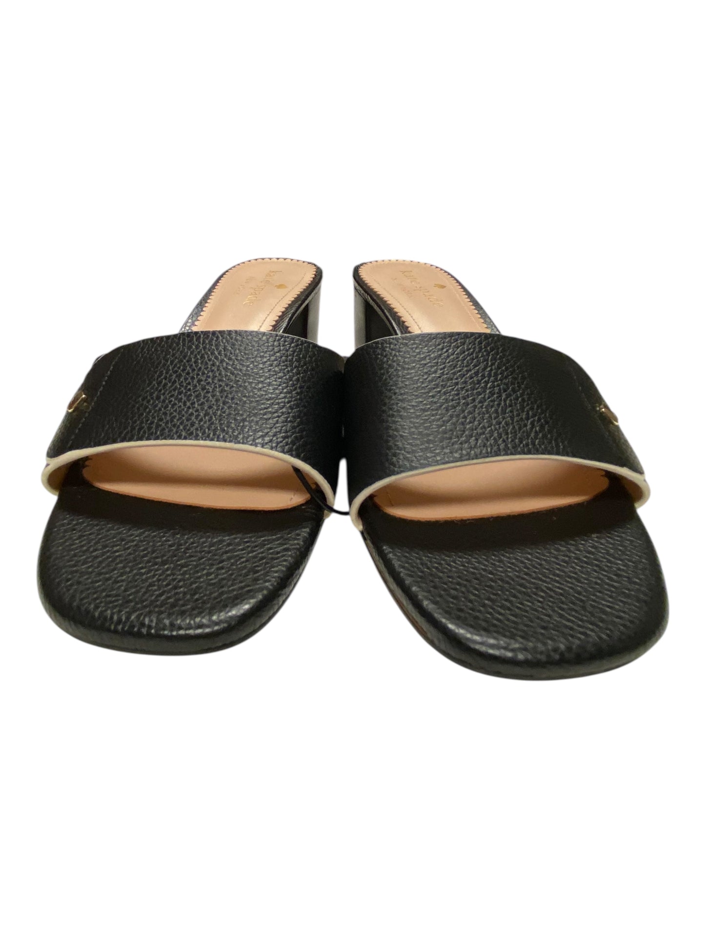 Sandals Designer By Kate Spade In Black, Size:6.5