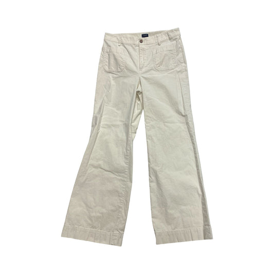 Pants Wide Leg By J. Crew In Tan, Size:8
