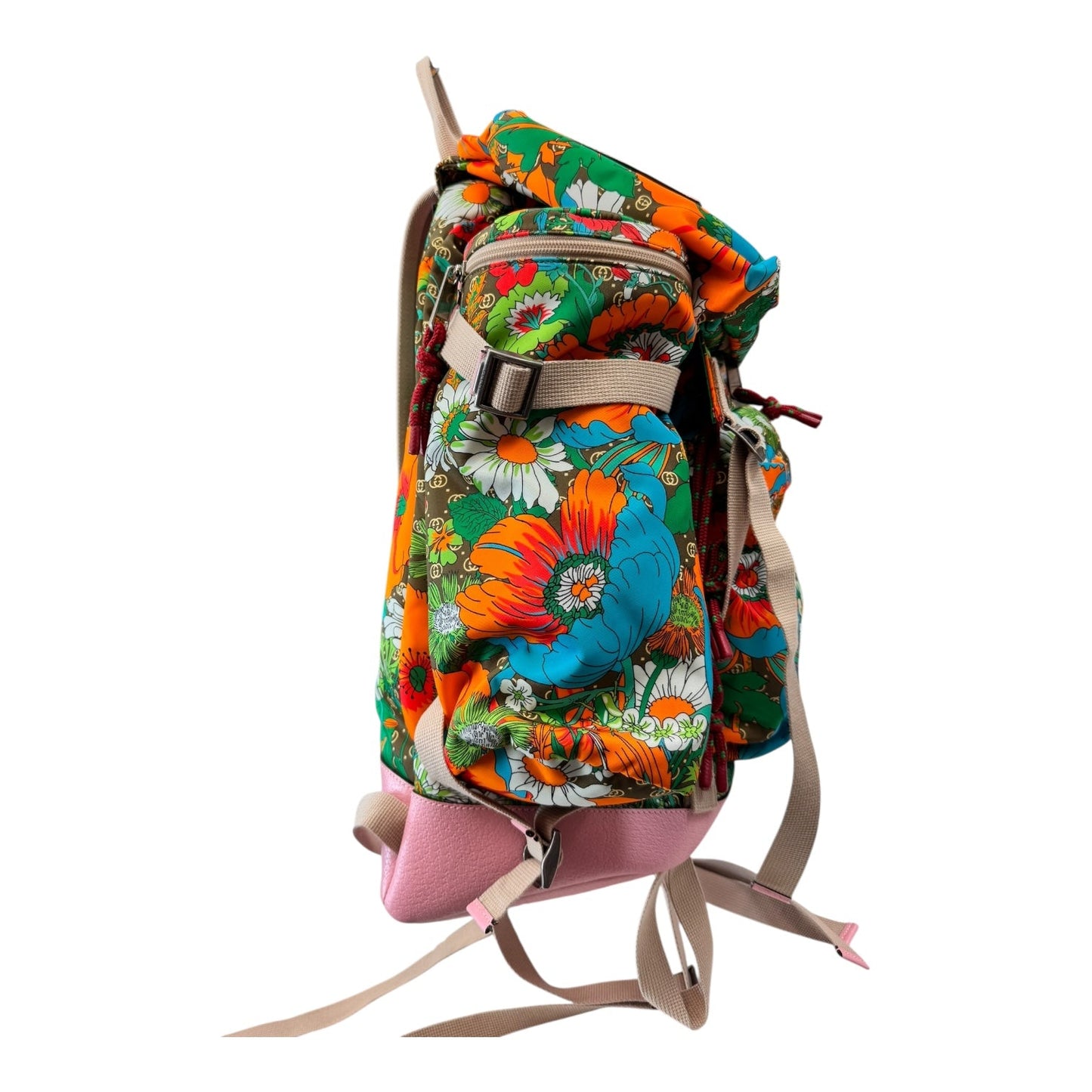 Backpack Luxury Designer By Gucci In Multi, Size:Large