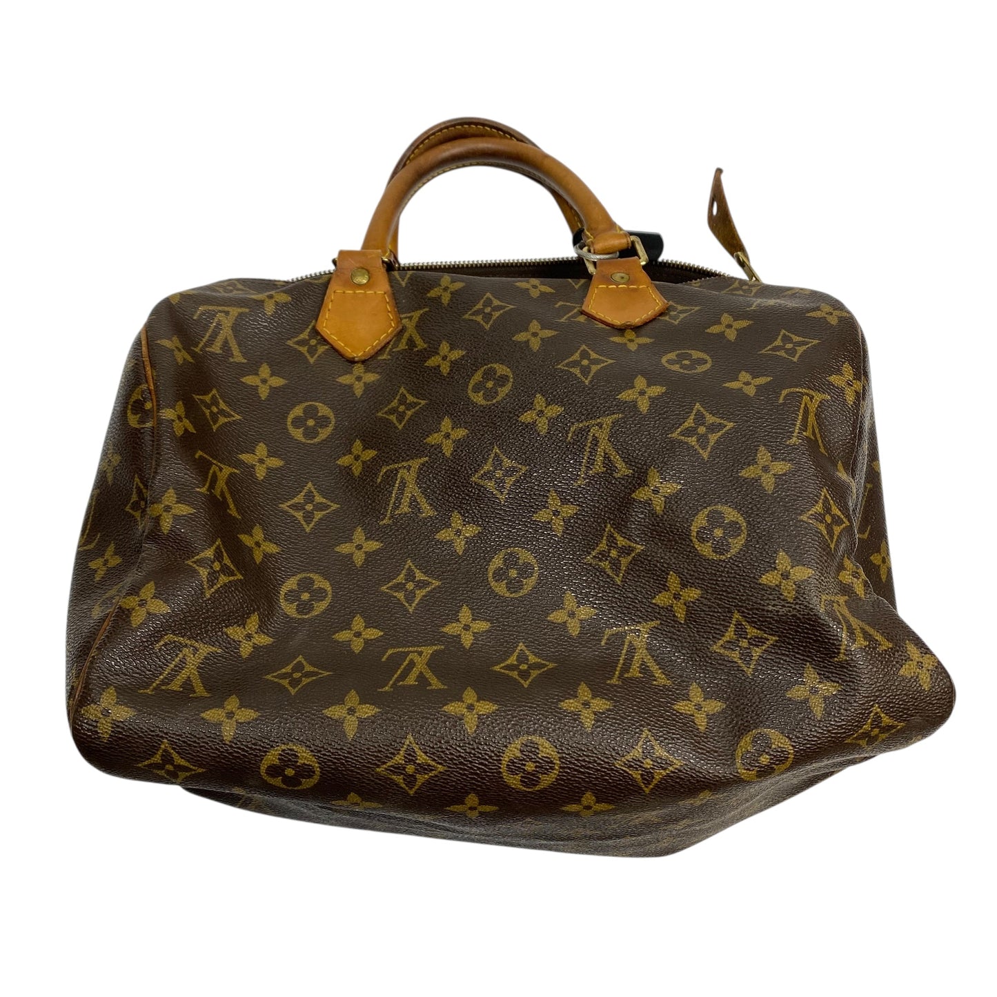 Handbag Luxury Designer By Louis Vuitton In Brown, Size:Medium