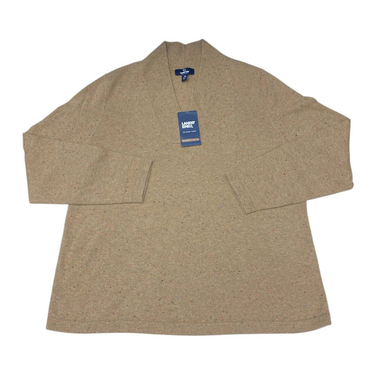 Sweater By Lands End In Multi, Size:1X
