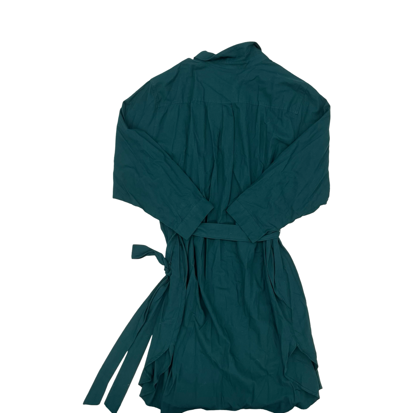 Dress Casual Midi By Ava & Viv In Green, Size:4X