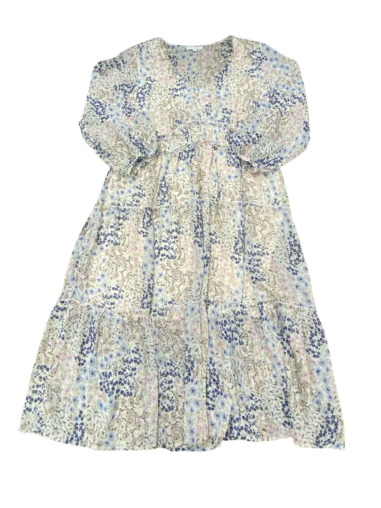 Dress Party Long By Ophelia Roe In Multi, Size:2X