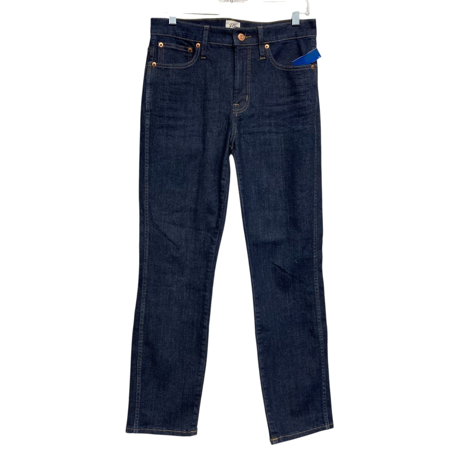 Jeans Boot Cut By J. Crew In Blue Denim, Size:6