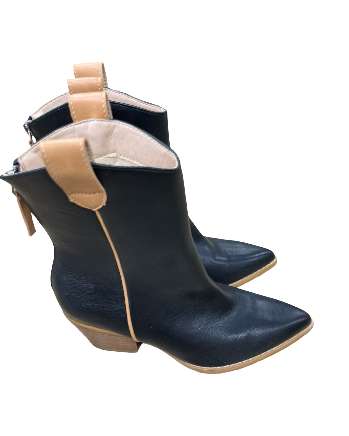 Boots Ankle Heels By Oasis Society In Black, Size:7.5